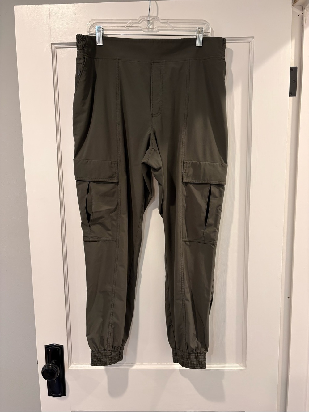 Athleta Chelsea Utility Jogger 14 Tall in army green - Picture 4 of 7